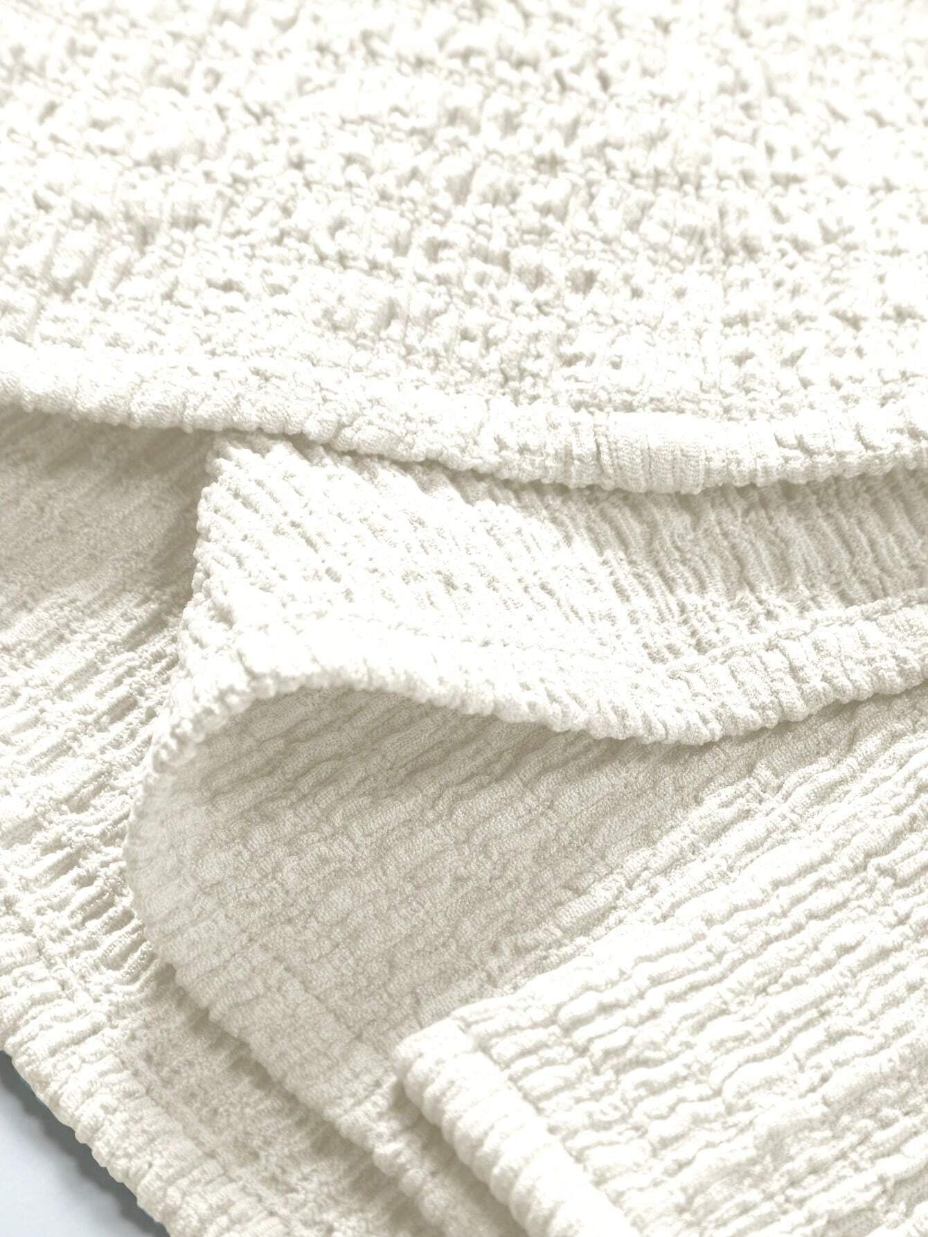 Manfinity Homme Loose Fit Men'S Solid Color Button-Up Short Sleeve Casual Shirt